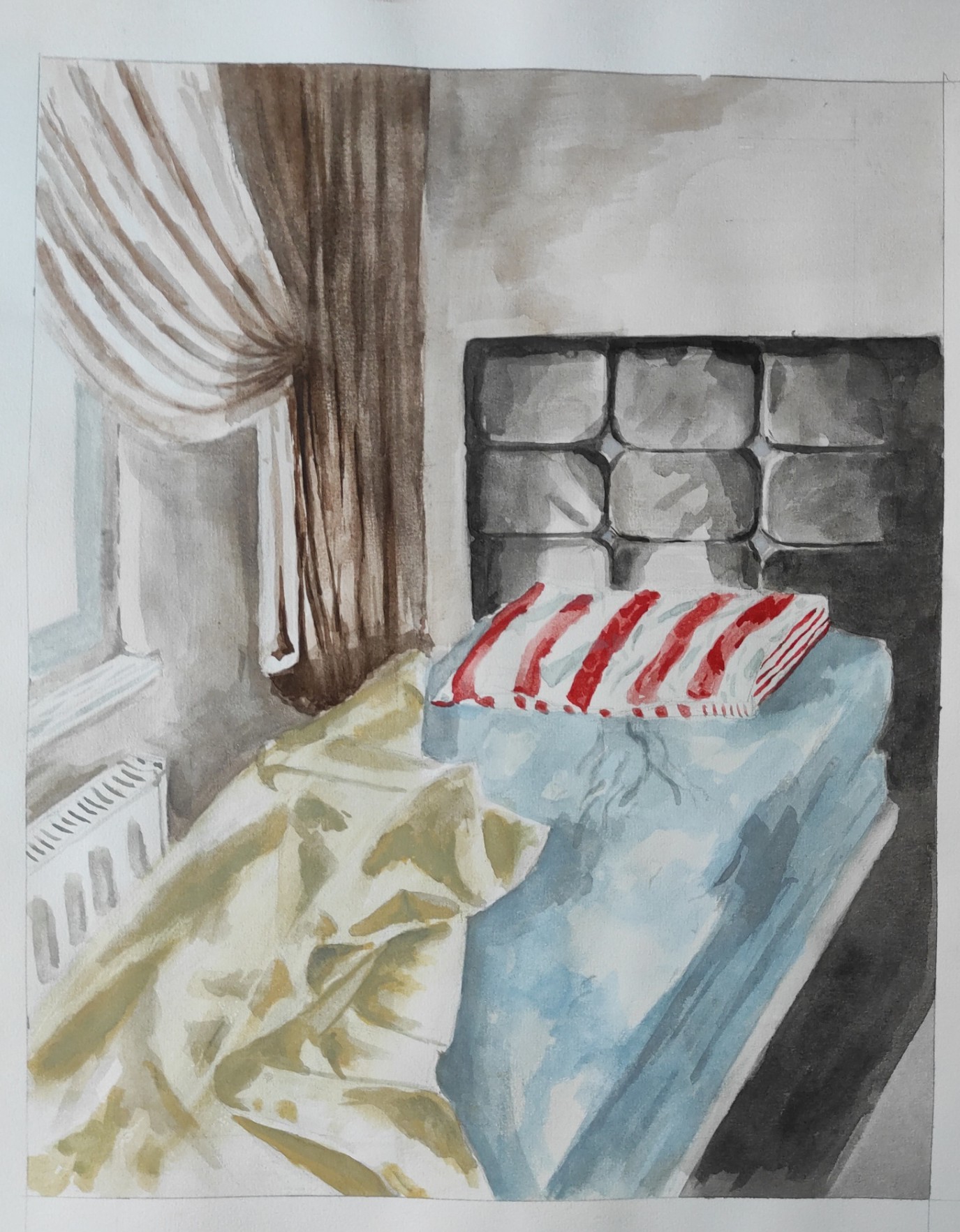 İç Mekan Sulu Boya 35x50
